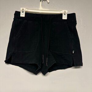 Joy Lab Black Athletic Shorts women’s Small drawstring pockets workout lounge